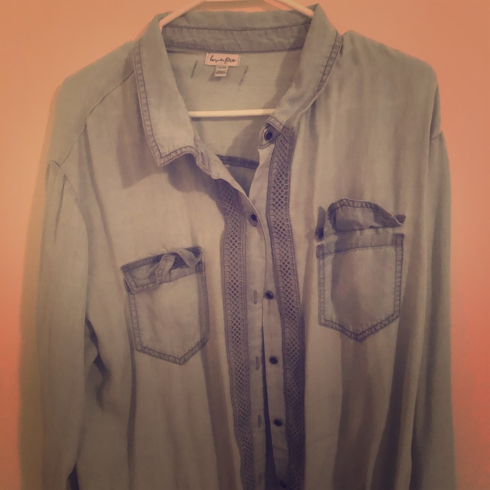 Denim shirt